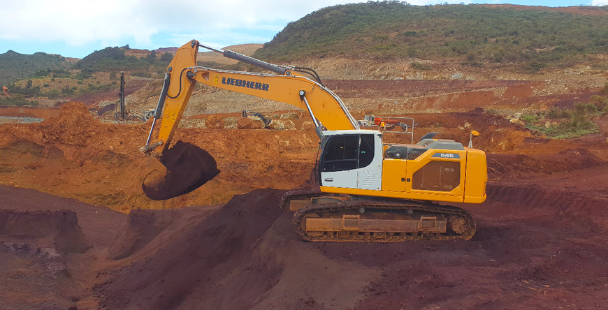 La R 945 G8 de Liebherr seduce en Nueva Caledonia